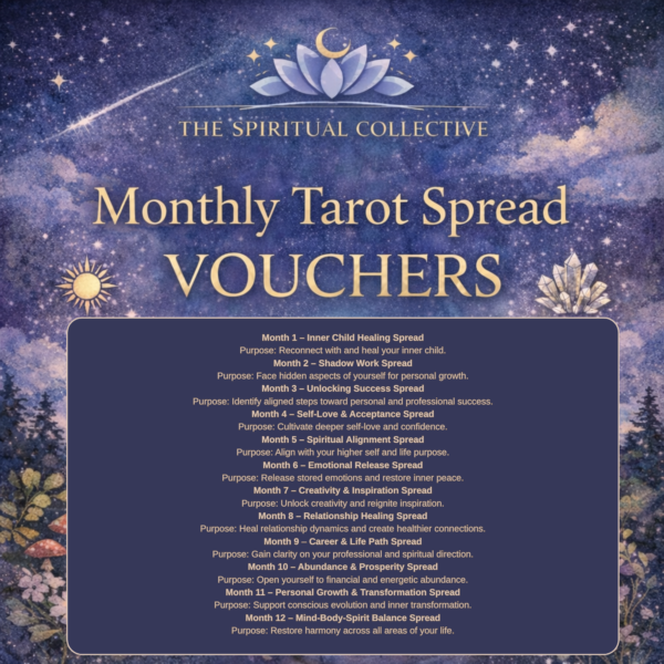 Monthly Tarot Spread Voucher